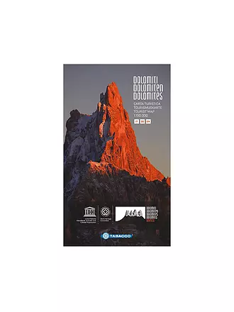 TABACCO | Wanderkarte Dolomiten Unesco 1:150.000 | 
